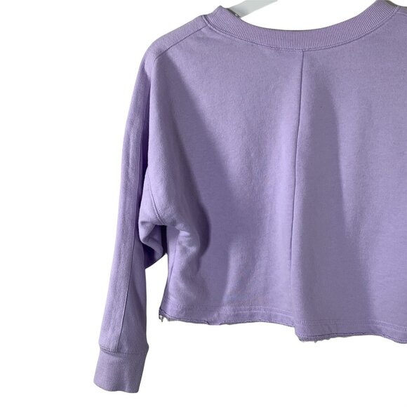 Justice Sweatshirt Girls 10 Kids Top Active Activewear Logo Graphic Fall Casual - Picture 9 of 10